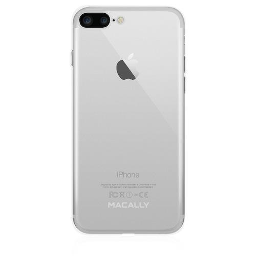 Силиконов (TPU) калъф за iPhone 8 Plus, iPhone 7 Plus - Macally Luxr Soft Case (прозрачен) | JAR Computers Силиконов (TPU) калъф за iPhone 8 Plus, iPhone 7 Plus - Macally Luxr Soft Case (прозрачен)