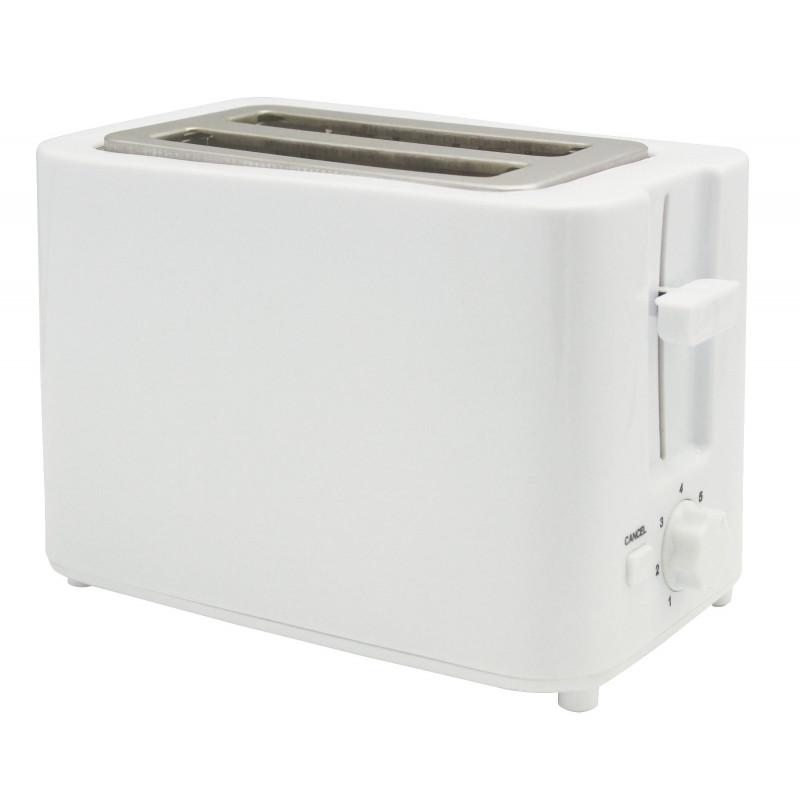 Тостер за хляб Elite CT-818R, 700W, 2 филии, 4 дизайна на изпичане, Бял | JAR Computers Тостер за хляб Elite CT-818R, 700W, 2 филии, 4 дизайна на изпичане, Бял