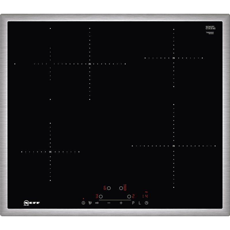 Вграден керамичен плот NEFF T36BD60N1 , Индукционен