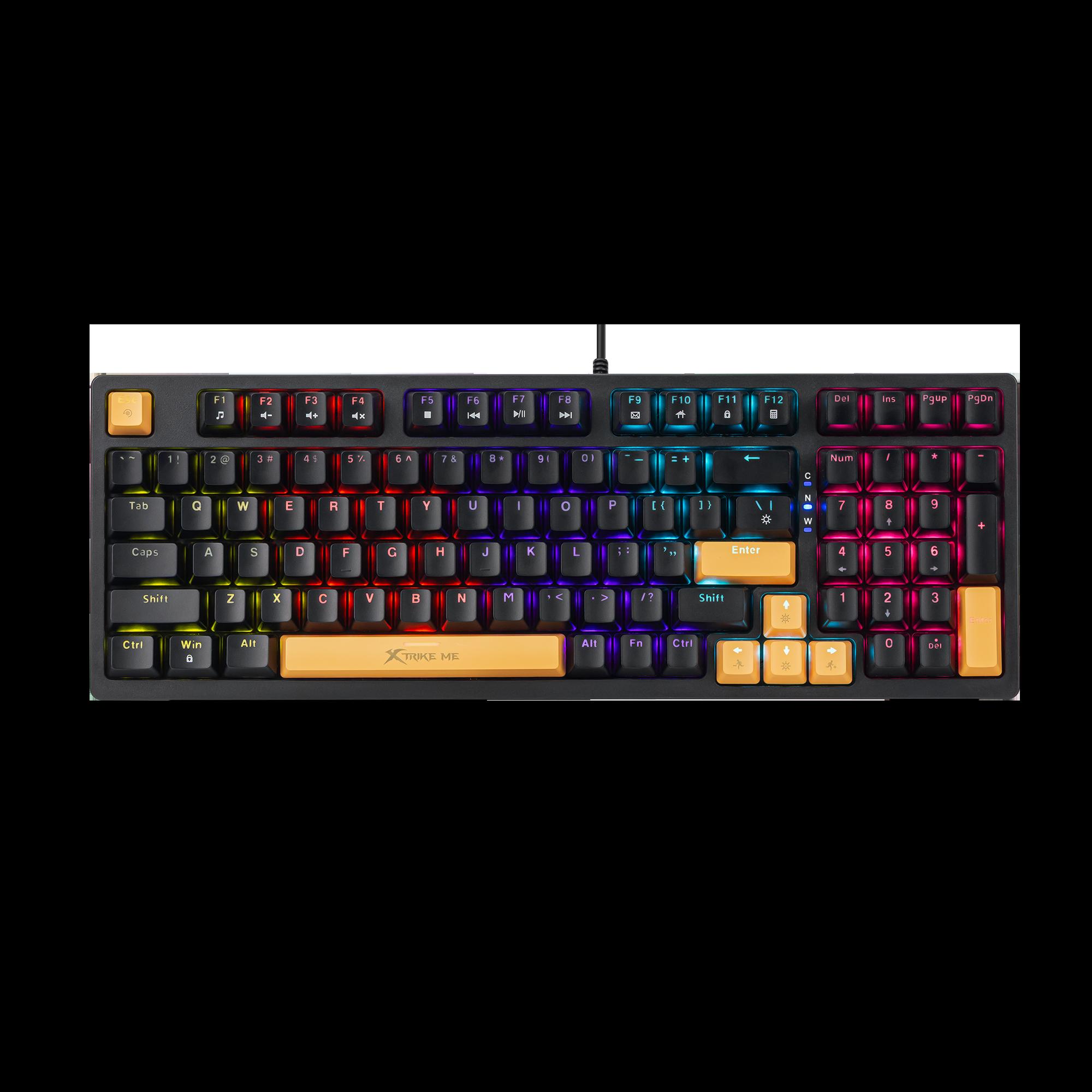 Xtrike me Кабелна механична клавиатура GK-997 | JAR Computers Xtrike me Кабелна механична клавиатура GK-997