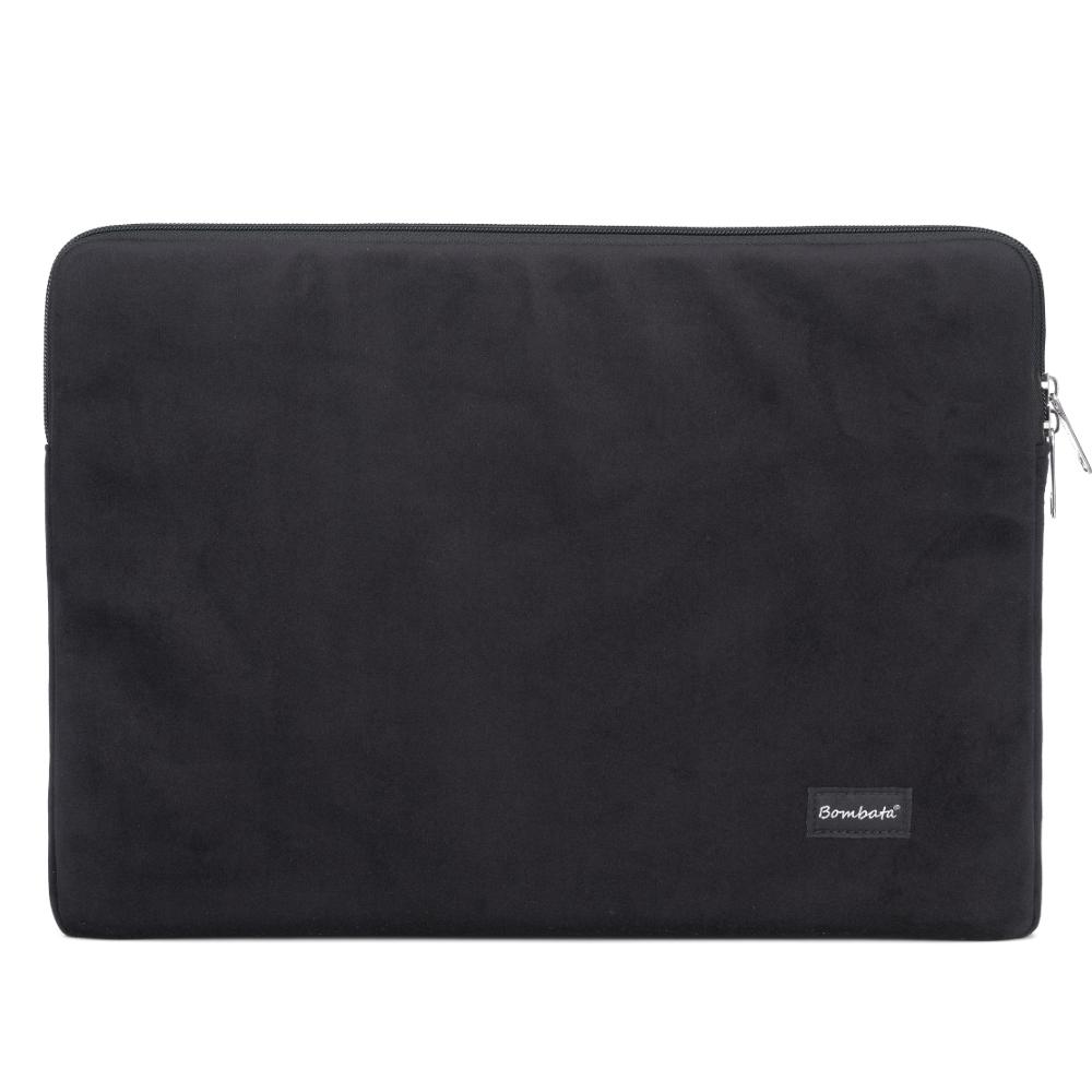 Чанта Bombata Sleeve Velvet 15-16 inch Black