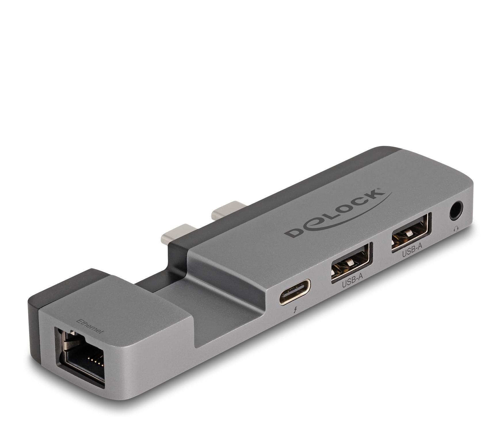 DeLOCK 87757 докинг станция Thunderbolt 4 Черен, Сив | JAR Computers DeLOCK 87757 докинг станция Thunderbolt 4 Черен, Сив