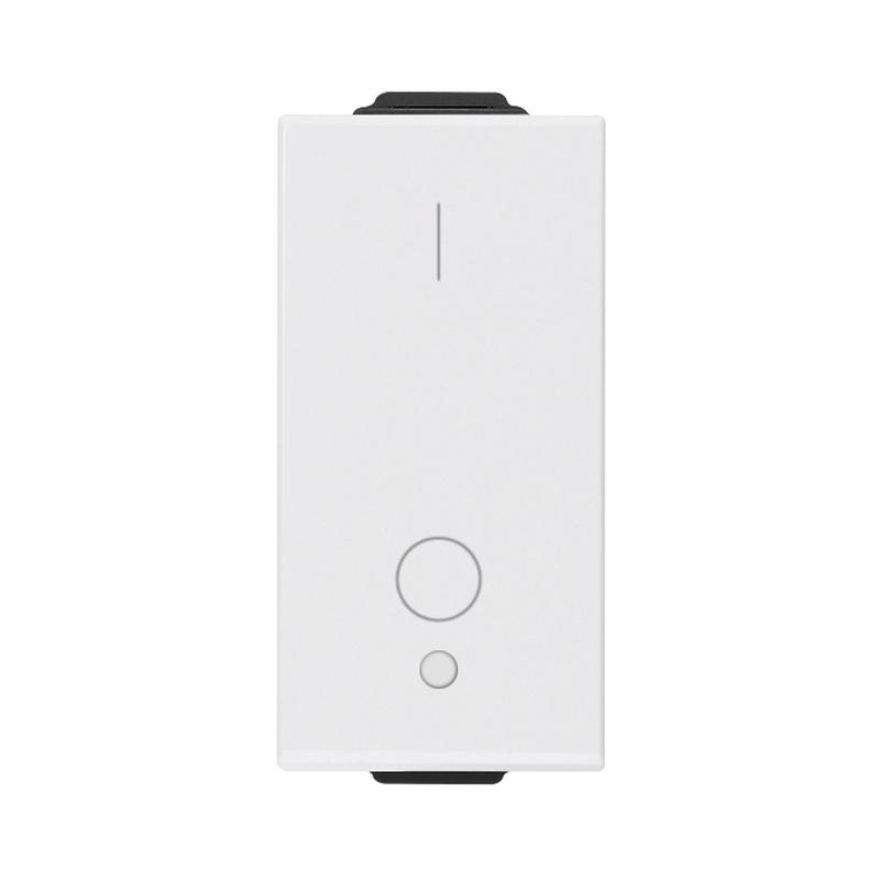 Двуполюсен ключ I/O 16A 1M Бял - VIMAR Neve Up 09015 | JAR Computers Двуполюсен ключ I/O 16A 1M Бял - VIMAR Neve Up 09015