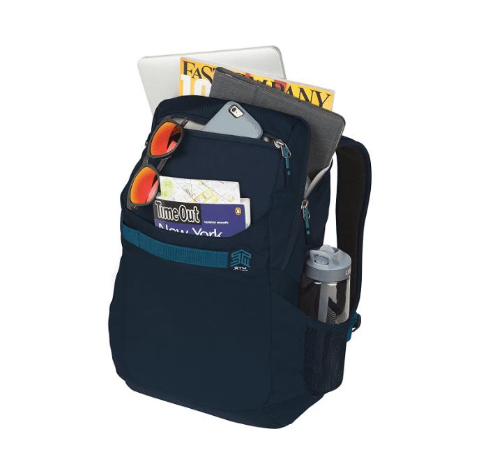 Елегантна и стилна раница за MacBook Pro 15 и лаптопи до 15 инча - STM Saga Backpack (тъмносин) | JAR Computers Елегантна и стилна раница за MacBook Pro 15 и лаптопи до 15 инча - STM Saga Backpack (тъмносин)