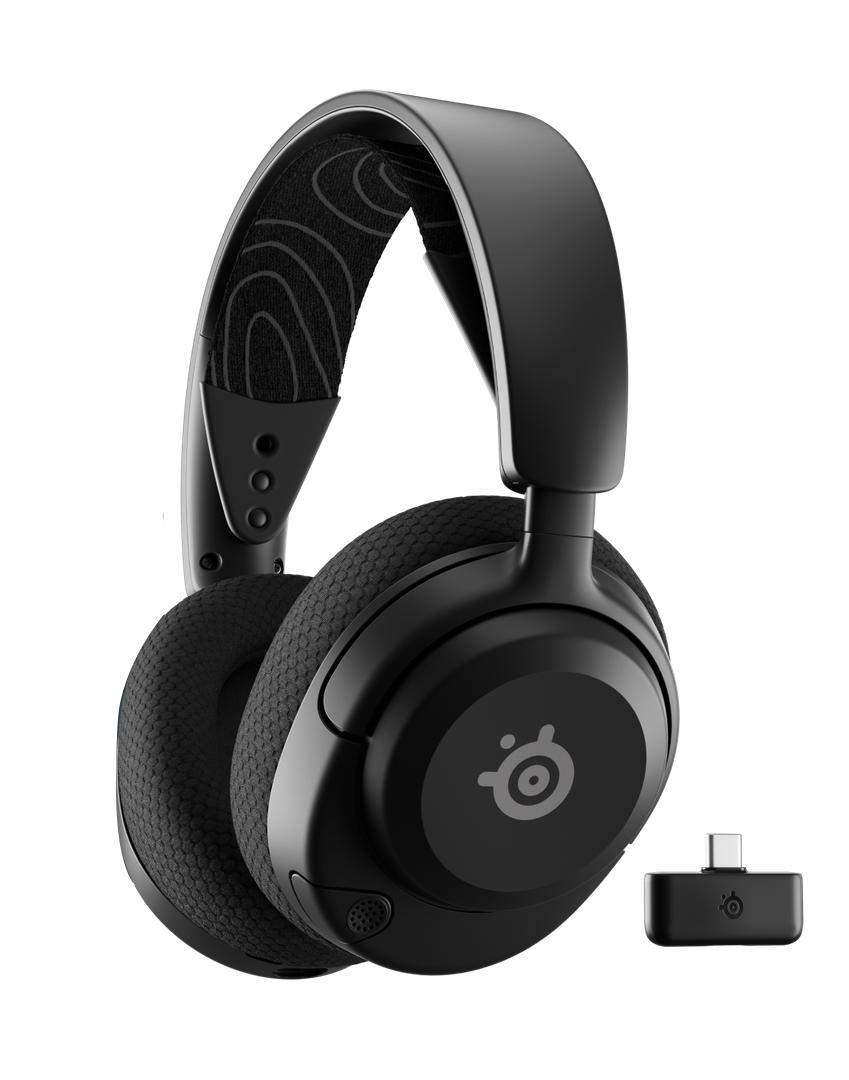 Геймърски безжични слушалки SteelSeries Arctis Nova 5 - Черно