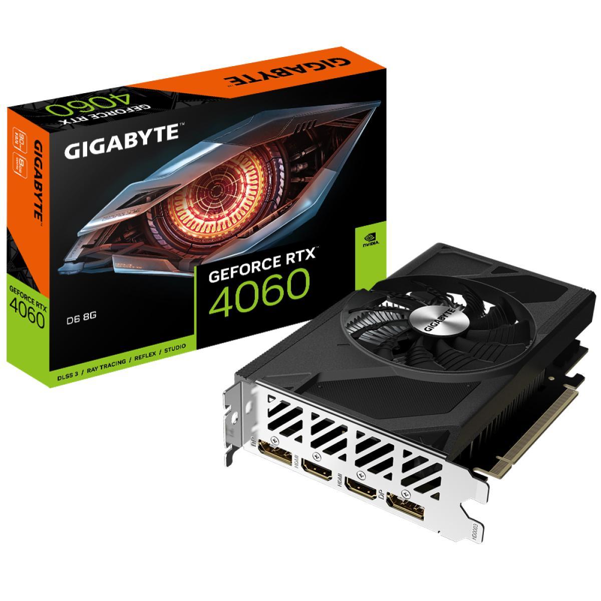 GIGABYTE GeForce RTX 4060 D6 NVIDIA 8 GB GDDR6 | JAR Computers GIGABYTE GeForce RTX 4060 D6 NVIDIA 8 GB GDDR6