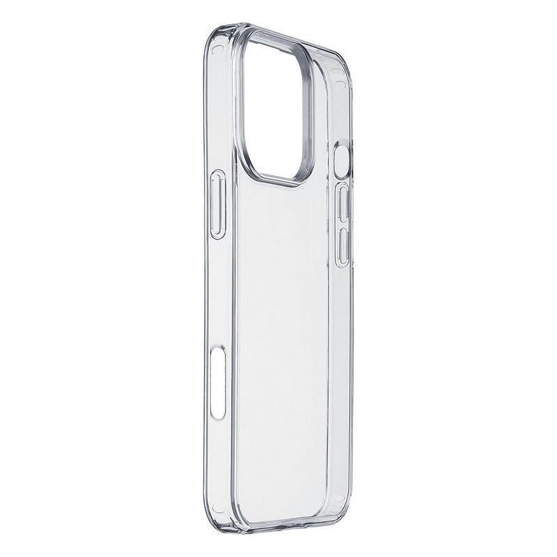 Калъф Cellularline Clear Strong iPhone 16 Pro Max ПРОЗРАЧЕН ТВЪРД