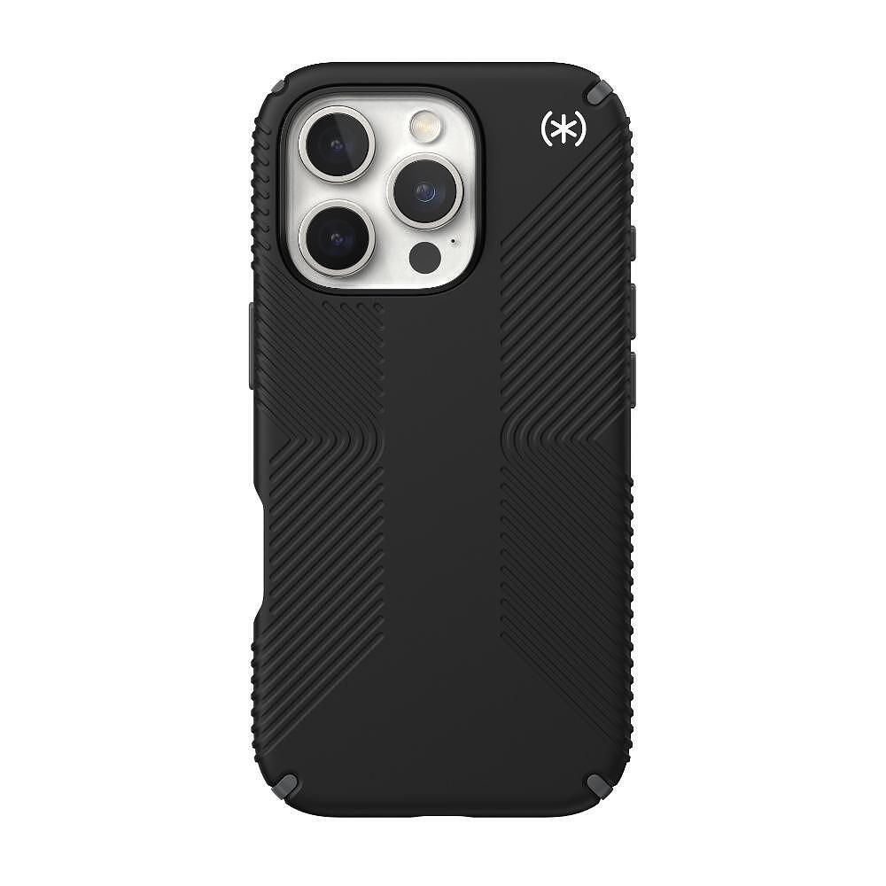 Калъф Speck iPhone 16 Pro Grip Black 150778-3205 | JAR Computers Калъф Speck iPhone 16 Pro Grip Black 150778-3205
