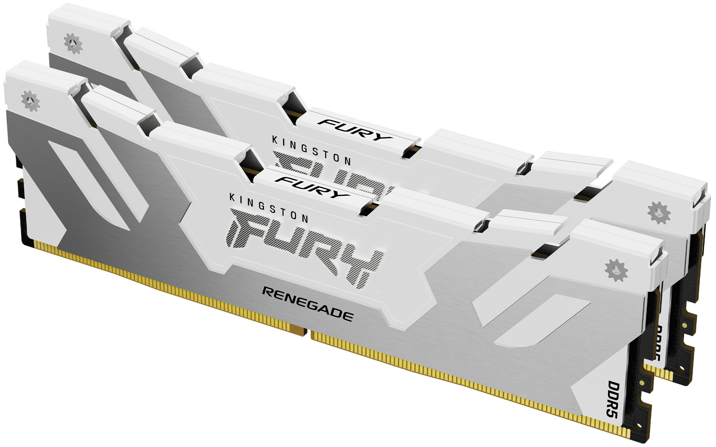 Kingston Technology FURY Renegade модул памет 64 GB 2 x 32 GB DDR5 6400 MT/s 288-pin DIMM | JAR Computers Kingston Technology FURY Renegade модул памет 64 GB 2 x 32 GB DDR5 6400 MT/s 288-pin DIMM