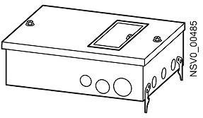 Кутия Tap-off BD2 IP55 за модулна апаратура 9DIN Siemens | JAR Computers Кутия Tap-off BD2 IP55 за модулна апаратура 9DIN Siemens