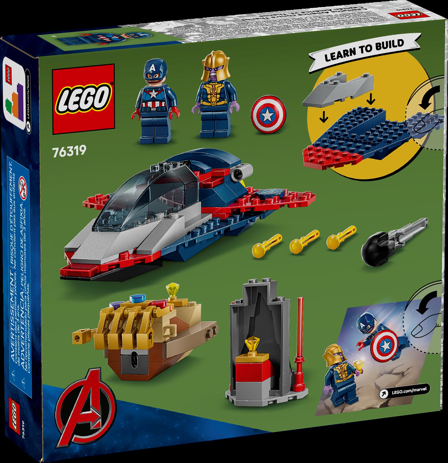Lego Marvel Super Heroes Captain America vs. Thanos (76319) (LGO76319)