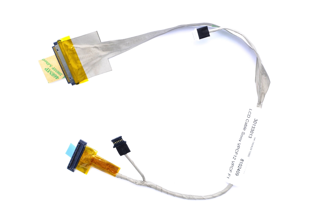 Лентов Кабел за лаптоп (LCD Cable) Sony VPCF12 VPCF F1 F1390 F11M1E F12AF F115FM M930 16.4" | JAR Computers Лентов Кабел за лаптоп (LCD Cable) Sony VPCF12 VPCF F1 F1390 F11M1E F12AF F115FM M930 16.4"