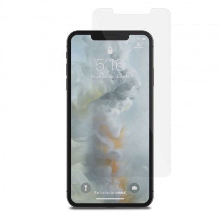 Moshi AirFoil Glass - калено стъклено защитно покритие за iPhone 11 Pro Max, iPhone XS Max (прозрачен)