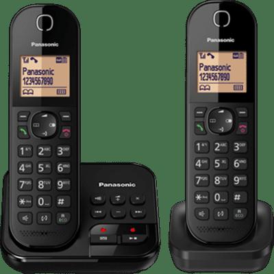 Panasonic KX-TGC422 DECT телефон Индикация за входящо повикване Черен | JAR Computers Panasonic KX-TGC422 DECT телефон Индикация за входящо повикване Черен