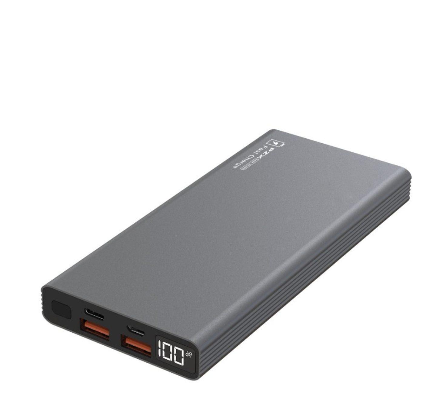 Power bank  PZX-V81 10000mah PD +QC 22.5W полимерна, лека батерия