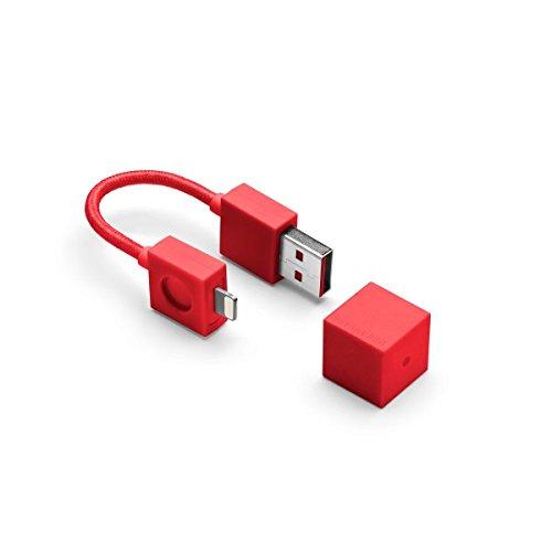 Сертифициран Lightning кабел, тип ключодържател за всички устройства с Lightning порт - Urbanears The Tenacious Key Chain MFI Lightning Cable (червен) | JAR Computers Сертифициран Lightning кабел, тип ключодържател за всички устройства с Lightning порт - Urbanears The Tenacious Key Chain MFI Lightning Cable (червен)