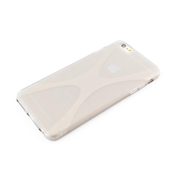 Силиконов калъф за iPhone 6 Plus, iPhone 6S Plus - X-Line Cover Case (прозрачен) | JAR Computers Силиконов калъф за iPhone 6 Plus, iPhone 6S Plus - X-Line Cover Case (прозрачен)