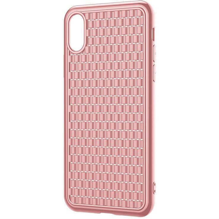 Силиконов (TPU) калъф за iPhone XS, iPhone X - Baseus BV 2 Gen Case (розов) | JAR Computers Силиконов (TPU) калъф за iPhone XS, iPhone X - Baseus BV 2 Gen Case (розов)