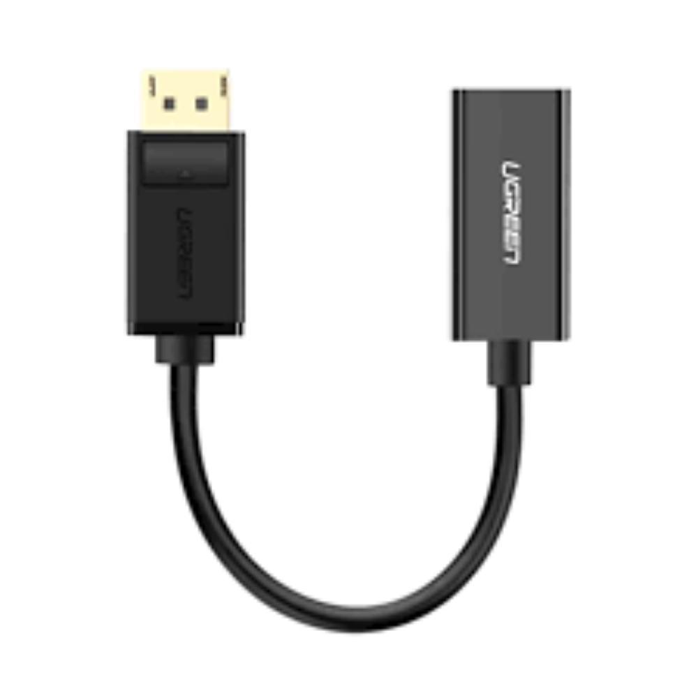 Ugreen DisplayPort male - HDMI female Adapter MM137 FullHD 25cm black (40362) (UGR40362) | JAR Computers Ugreen DisplayPort male - HDMI female Adapter MM137 FullHD 25cm black (40362) (UGR40362)