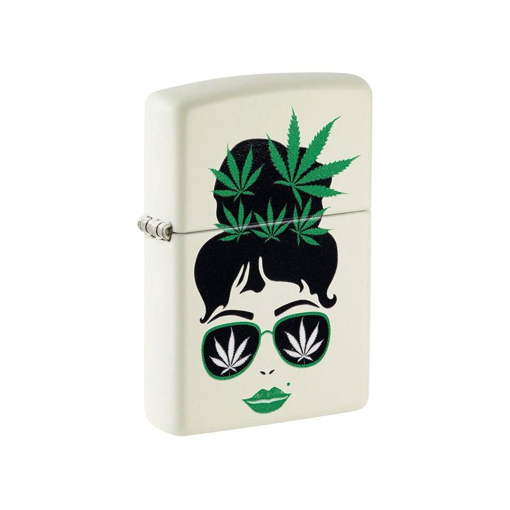 Zippo Запалка 49837 - Cannabis Design | JAR Computers Zippo Запалка 49837 - Cannabis Design