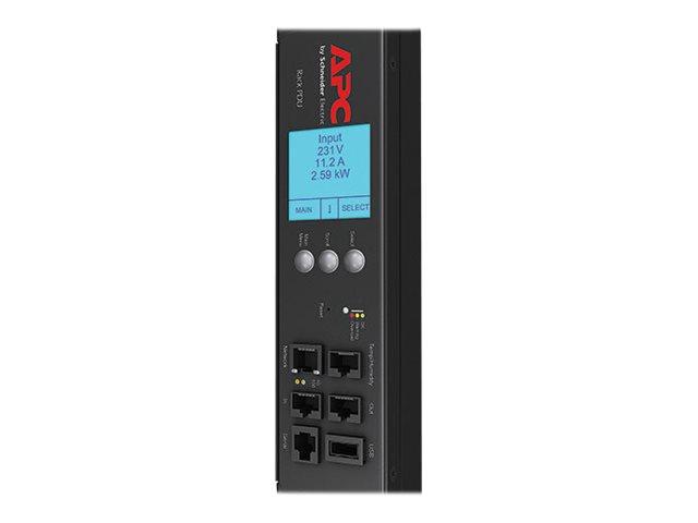 APC Metered-by-Outlet with Switching Rack PDU ZeroU 2G Rack AC 200/208/230V Ethernet 10/100 input IEC 60309 oc 24 0U BK