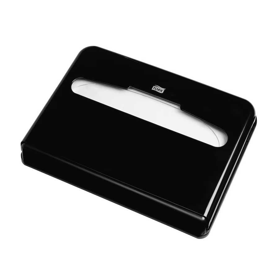 Диспенсър за покривала за тоалетна чиния Tork V1, черен, 42.3 х 5.8 х 31.5 cm | JAR Computers Диспенсър за покривала за тоалетна чиния Tork V1, черен, 42.3 х 5.8 х 31.5 cm