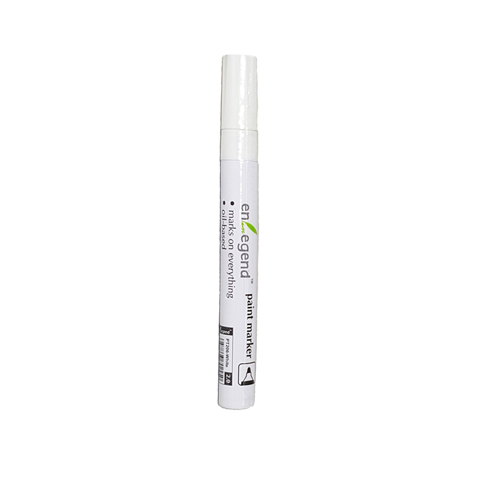 Enlegend Oil Marker 1.55mm Thin Nib White (ENL-PT110F-WT) (ENLPT110FWT)