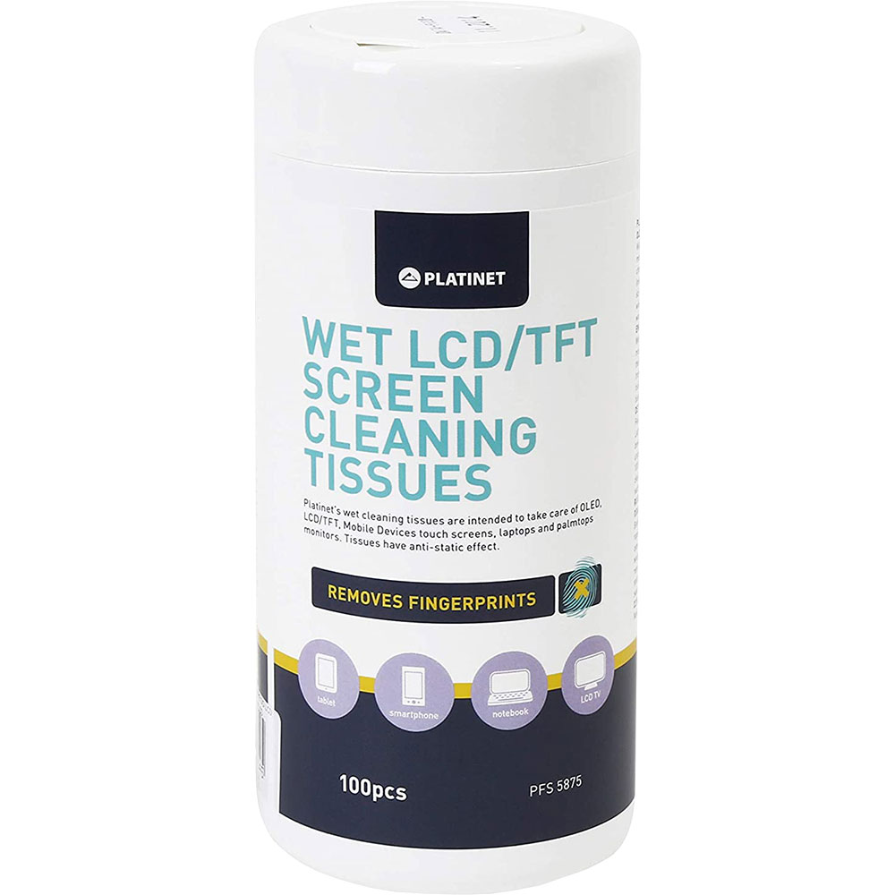 Кърпи за екрани LCD Platinet оп100 20/13 | JAR Computers Кърпи за екрани LCD Platinet оп100 20/13