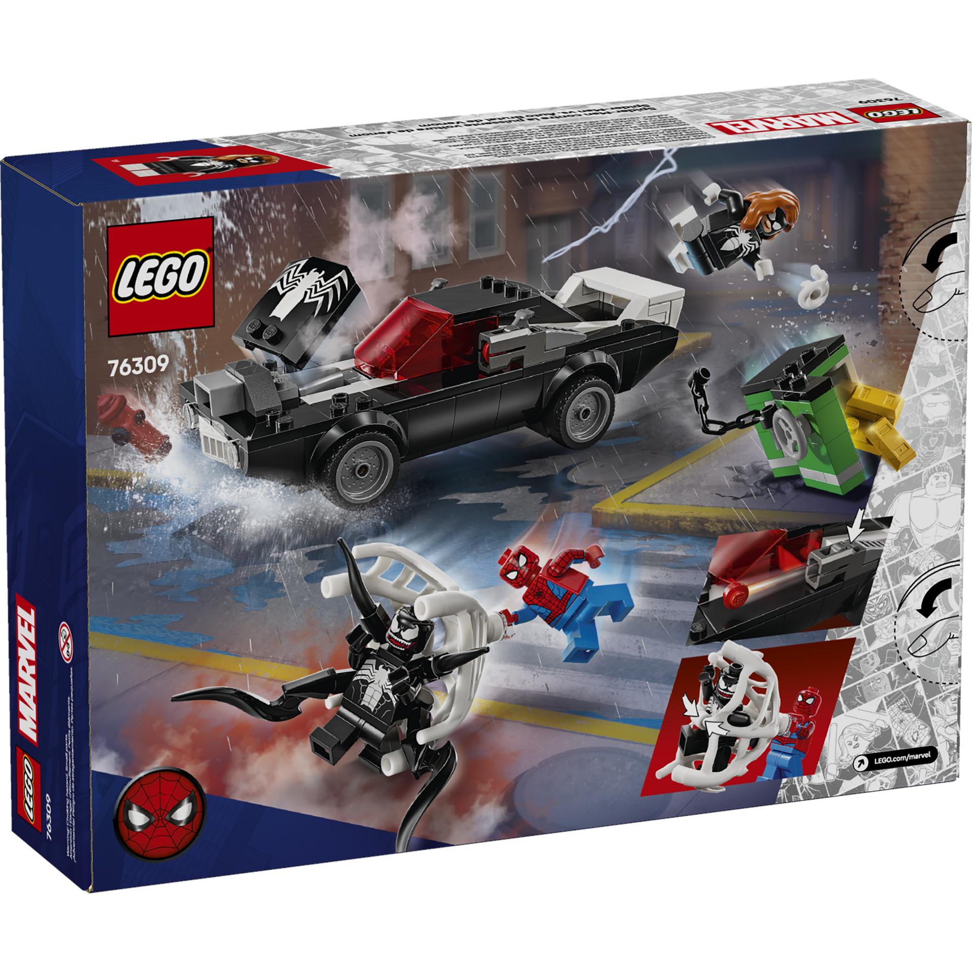 Lego Marvel Super Heroes Spider-Man Vs. Venom Muscle Car (76309) (LGO76309)