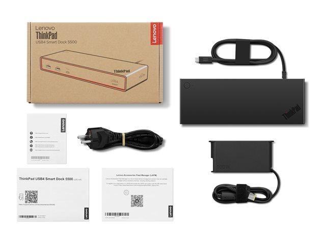 $$$LENOVO ThinkPad USB4 Smart Dock 5500 eclipse black 3Y (А)$$$