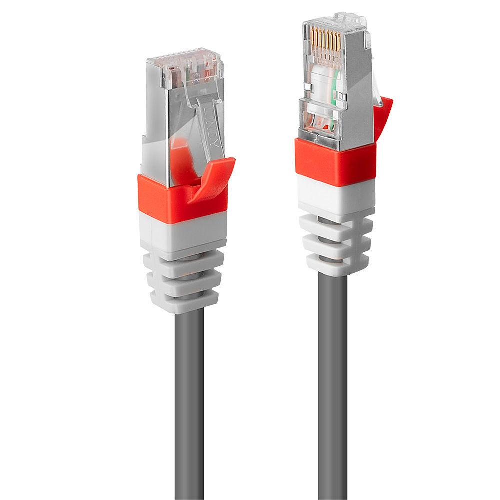 LINDY LNY-45356 :: SFTP мрежов кабел, Cat. 7, Cat. 6A, сив, 7.5 м