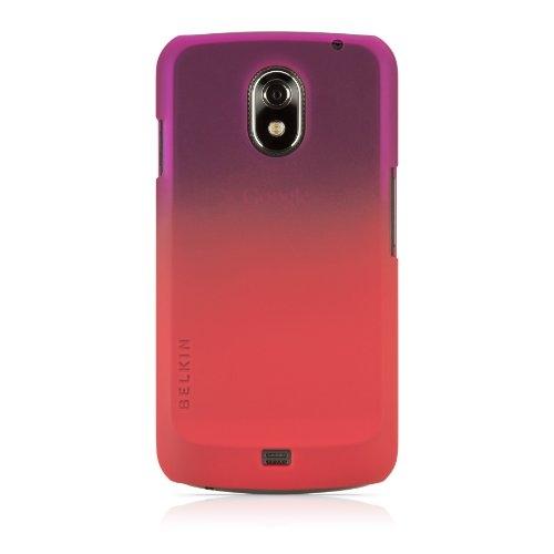 Поликарбонатов кейс за Samsung Galaxy Nexus - Belkin Essential 063 (лилав-червен) | JAR Computers Поликарбонатов кейс за Samsung Galaxy Nexus - Belkin Essential 063 (лилав-червен)