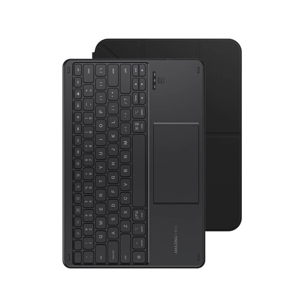 Полиуретанов калъф, клавиатура, тракпад и поставка за iPad 11 (2025), iPad 10 (2022) - AmazingThing KeyLite Combo Minimal Keyboard Case | JAR Computers Полиуретанов калъф, клавиатура, тракпад и поставка за iPad 11 (2025), iPad 10 (2022) - AmazingThing KeyLite Combo Minimal Keyboard Case