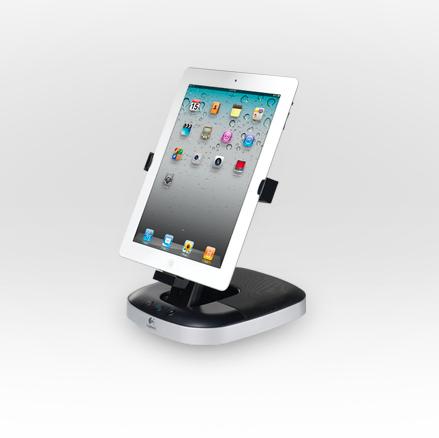 Спийкър и поставка за iPad - Logitech Speaker Stand | JAR Computers Спийкър и поставка за iPad - Logitech Speaker Stand