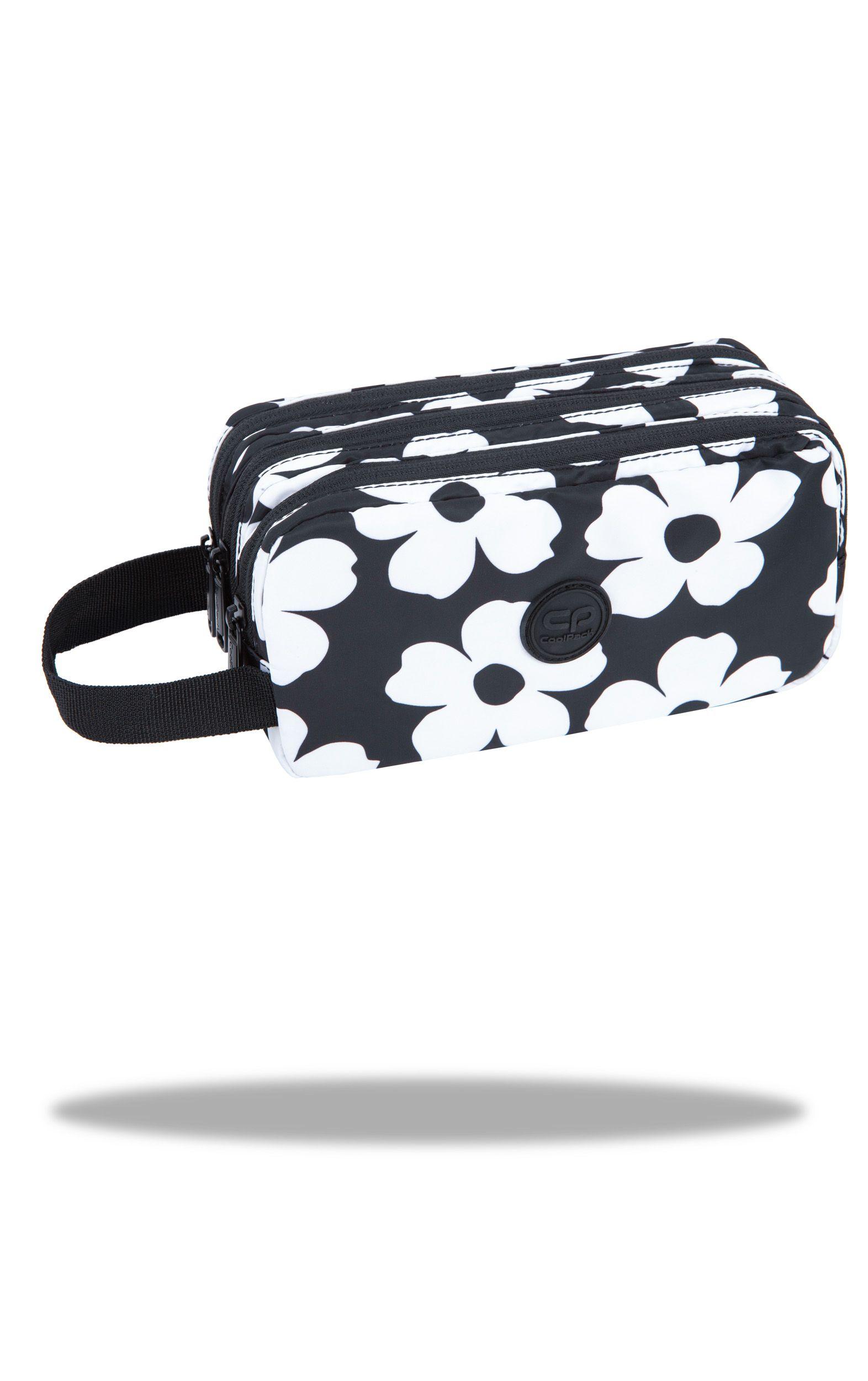 Ученически несесер с три ципа COOLPACK - PRIMUS - FLORES JASMINE