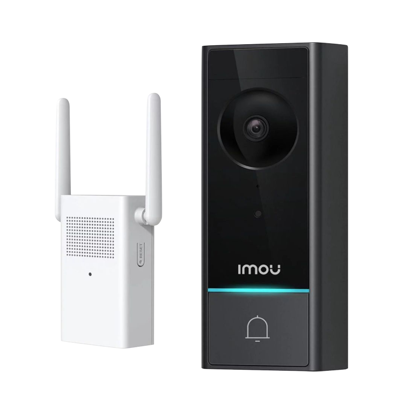 Видеозвънец IMOU DB60 WI-FI DOORBELL KIT | JAR Computers Видеозвънец IMOU DB60 WI-FI DOORBELL KIT