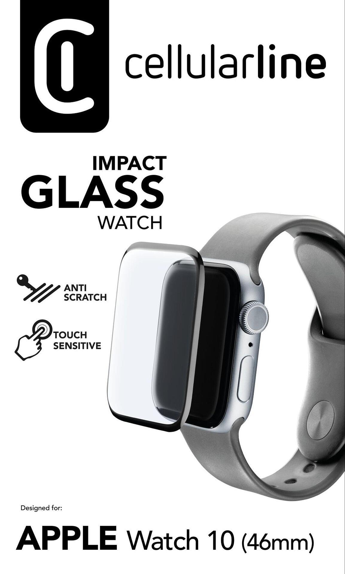 Закален протектор Impact за Apple Watch 10 46мм.