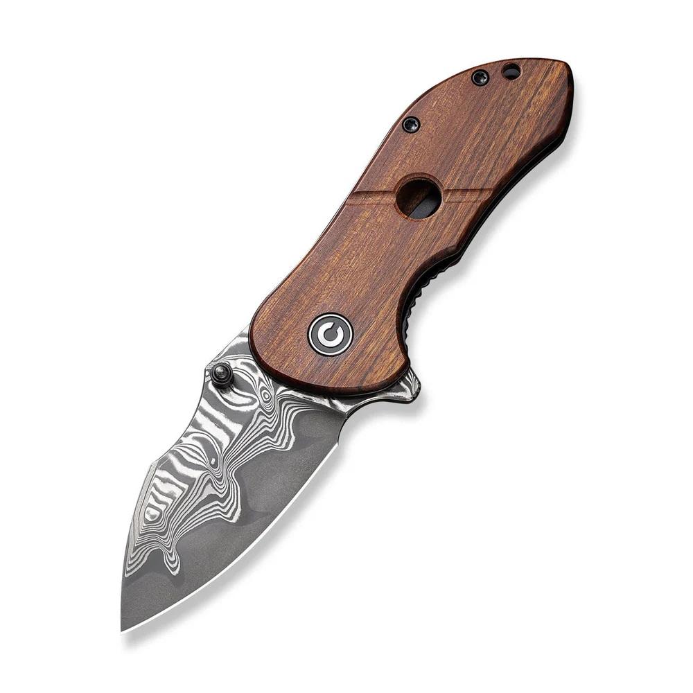 Джобен нож CIVIVI Gordo Guibourtia Wood / Damascus | JAR Computers Джобен нож CIVIVI Gordo Guibourtia Wood / Damascus
