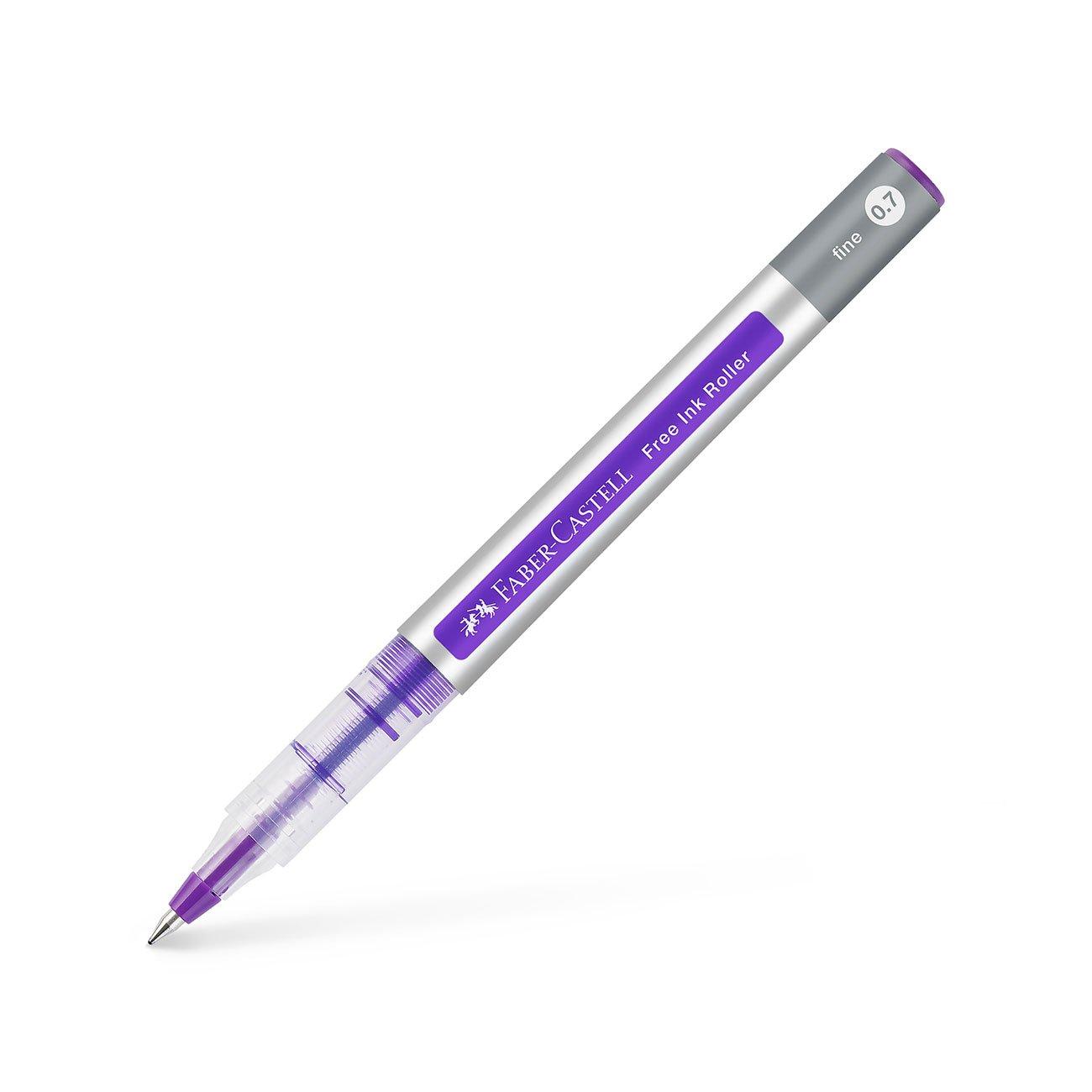 Faber-Castell Ролер Free Ink, 0.7 mm, виолетов