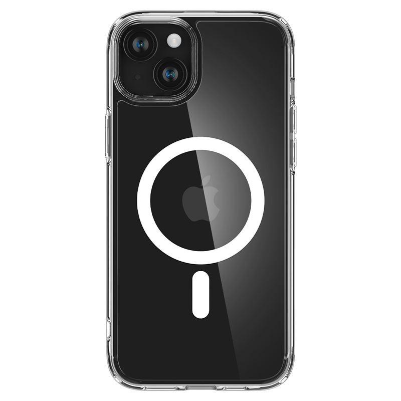 Хибриден кейс с висока степен на защита за iPhone 15 (прозрачен) - Spigen Crystal Hybrid MagSafe Case | JAR Computers Хибриден кейс с висока степен на защита за iPhone 15 (прозрачен) - Spigen Crystal Hybrid MagSafe Case