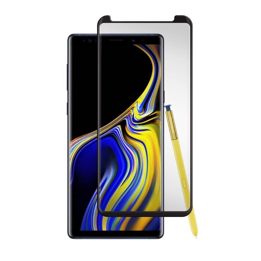 Калено стъклено защитно покритие с извити ръбове за целия дисплея на Samsung Galaxy Note 9 - Gadget Guard Curved Tempered Glass Black Ice Cornice Edition (черен-прозрачен) | JAR Computers Калено стъклено защитно покритие с извити ръбове за целия дисплея на Samsung Galaxy Note 9 - Gadget Guard Curved Tempered Glass Black Ice Cornice Edition (черен-прозрачен)