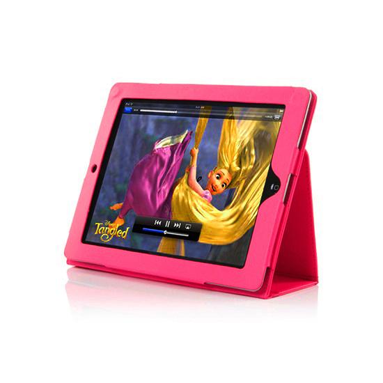 Кожен калъф и поставка за iPad 4, iPad 3, iPad 2 - Movie Stand 3.0 Case (розов) | JAR Computers Кожен калъф и поставка за iPad 4, iPad 3, iPad 2 - Movie Stand 3.0 Case (розов)