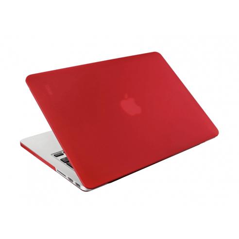 Матиран предпазен кейс за MacBook Pro 13 Retina Display - Artwizz Rubber Clip Case (червен-прозрачен) | JAR Computers Матиран предпазен кейс за MacBook Pro 13 Retina Display - Artwizz Rubber Clip Case (червен-прозрачен)