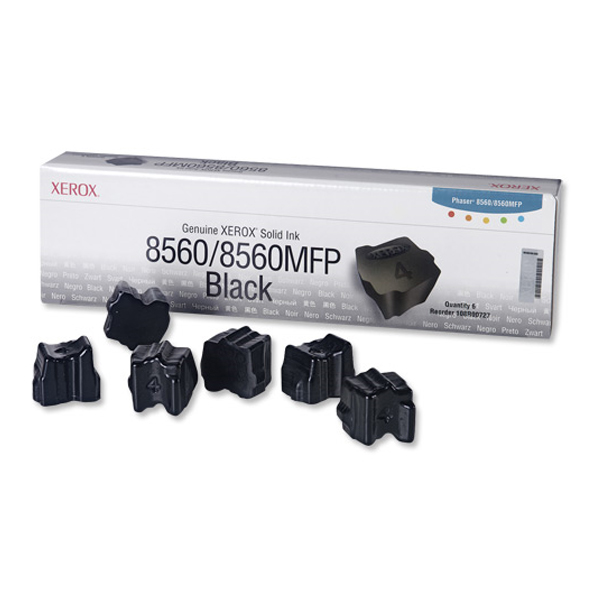 PHASER 8560 BLACK ColorStix-6pk (XER108R00727)