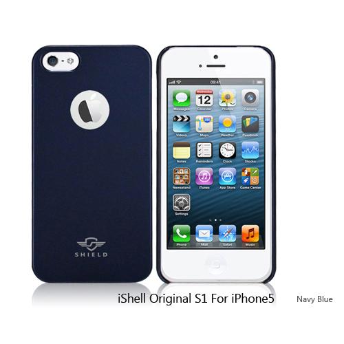 Поликарбонатов кейс и покритие за дисплея за iPhone 5S, iPhone 5, iPhone SE - Shield iShell Original S1 Case (тъмносин) | JAR Computers Поликарбонатов кейс и покритие за дисплея за iPhone 5S, iPhone 5, iPhone SE - Shield iShell Original S1 Case (тъмносин)