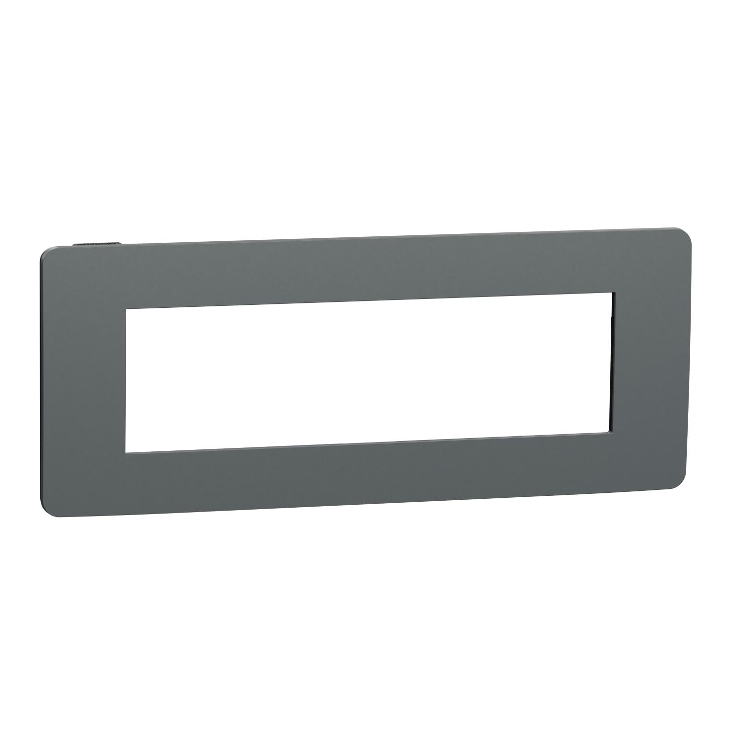 Рамка 7M Unica Studio, гранит/антрацит - SCHNEIDER ELECTRIC New Unica NU270722 | JAR Computers Рамка 7M Unica Studio, гранит/антрацит - SCHNEIDER ELECTRIC New Unica NU270722