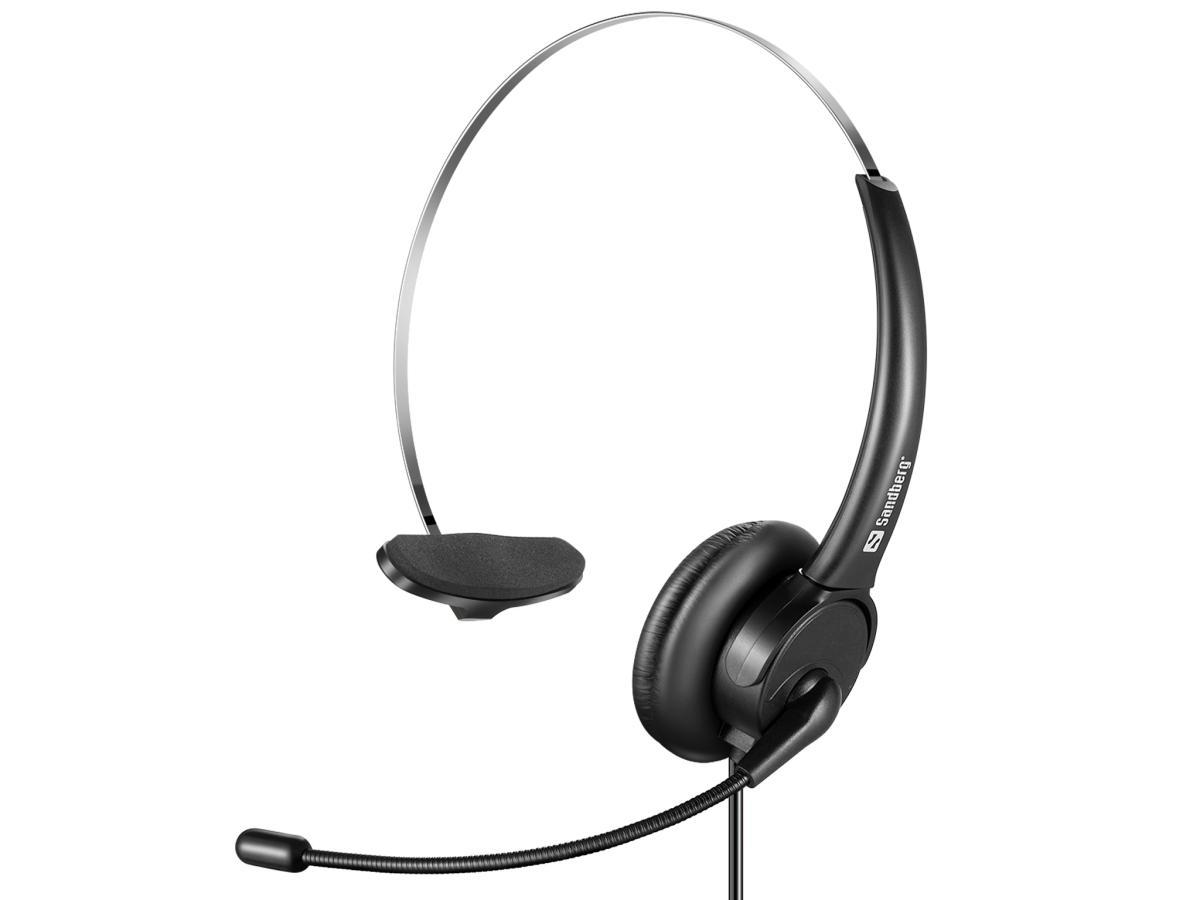 Sandberg USB Office Headset Mono | JAR Computers Sandberg USB Office Headset Mono