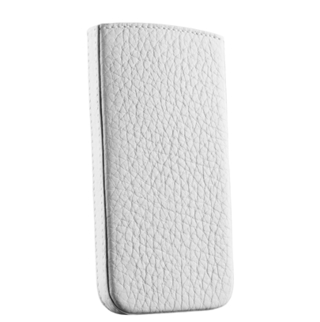 Кожен калъф ръчна изработка, естествена кожа за iPhone 4/4S - SENA Kutu (бял) | JAR Computers Кожен калъф ръчна изработка, естествена кожа за iPhone 4/4S - SENA Kutu (бял)