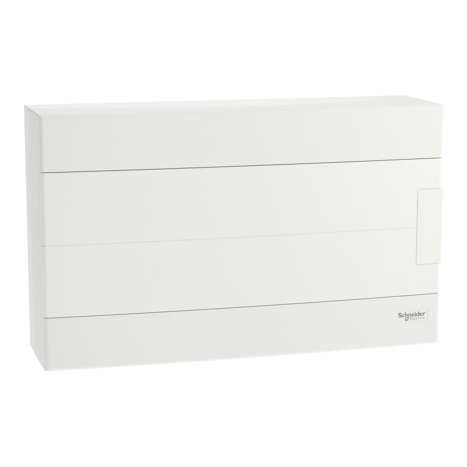 Табло Easy 9 ОМ 1X18M, бяла врата с N/PE шина - SCHNEIDER ELECTRIC Easy9 EU EZ9EUD118 | JAR Computers Табло Easy 9 ОМ 1X18M, бяла врата с N/PE шина - SCHNEIDER ELECTRIC Easy9 EU EZ9EUD118