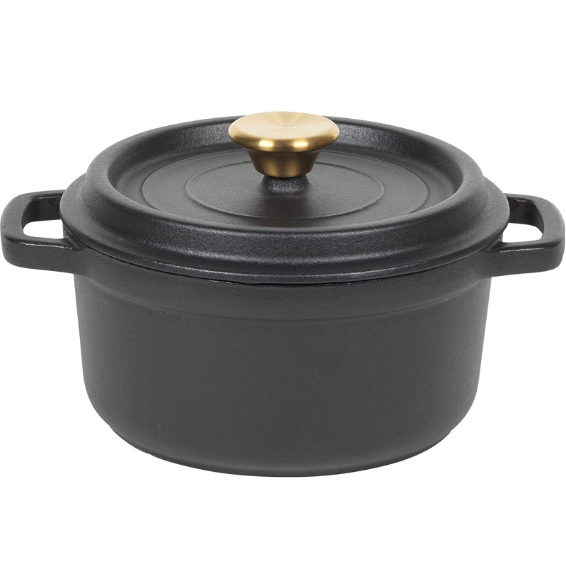 Чугунена тенджера Russell Hobbs RH02523BEU7, 20 см, 2l, Индукция, Фурна до 240C, Черен